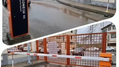14 مدل راهبند پارکینگ بازویی ورودی مجتمع