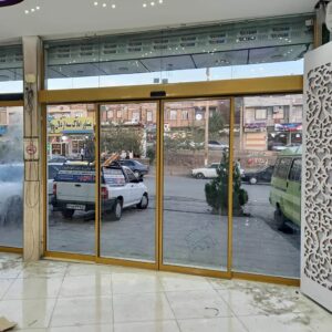 12 طرح درب اتوماتیک شیشه ای فریم لس سکوریت
