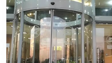 7 مدل درب اتوماتیک شیشه ای اداری کارتخوان