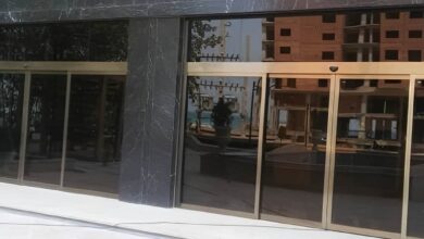 7 مدل درب اتوماتیک شیشه ای بیمارستانی سنسور حرکت