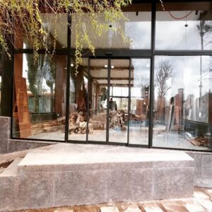 6 مدل درب اتوماتیک شیشه ای ورودی ساختمان اداری