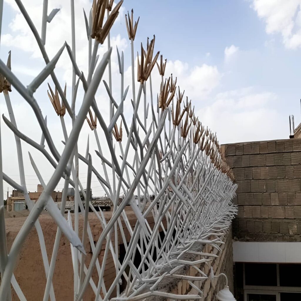 مدل آبشاری حفاظ شاخ گوزنی برای دیوار ویلا