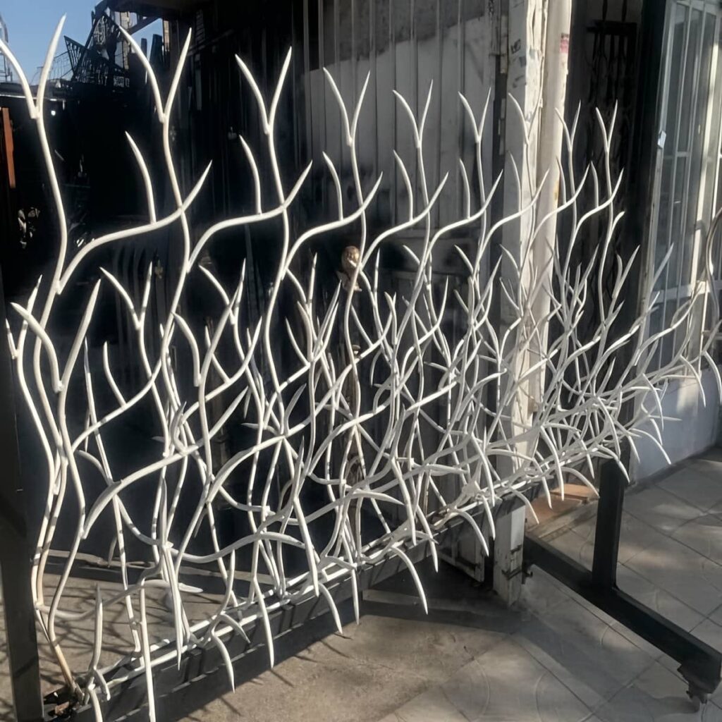 خدمات اندازهگیری حفاظ دیوار شاخ گوزنی خمکاری