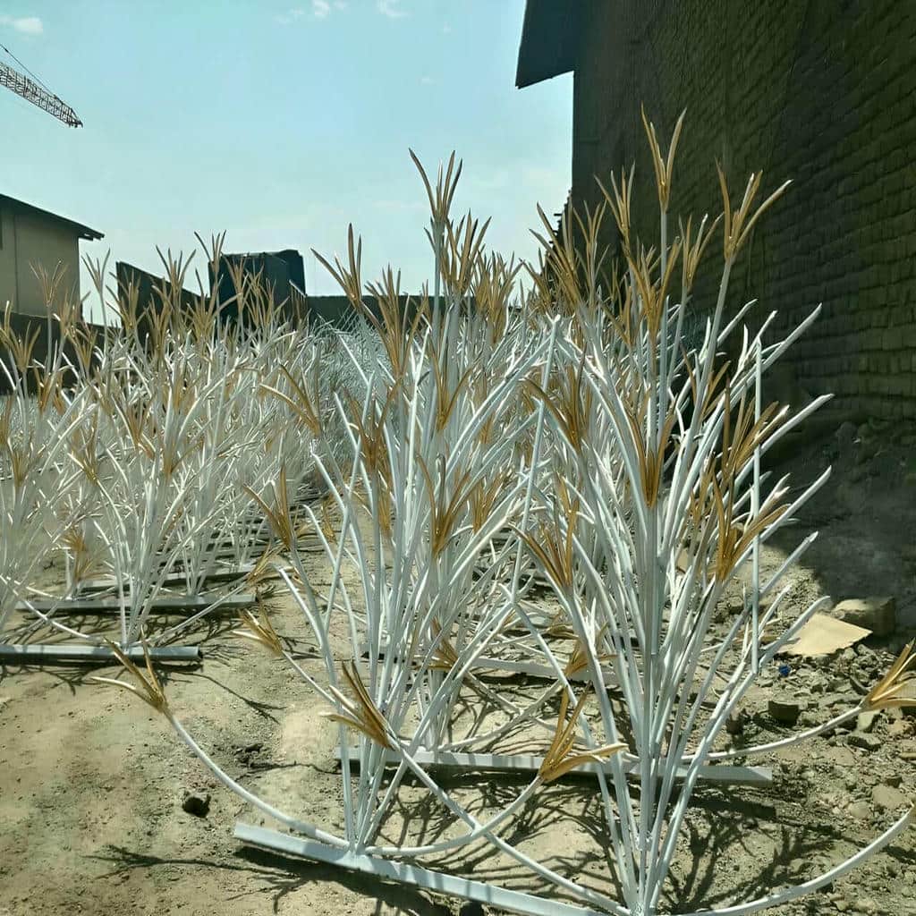 ساخت حفاظ دیوار رنگ کوره ای لیلیومی