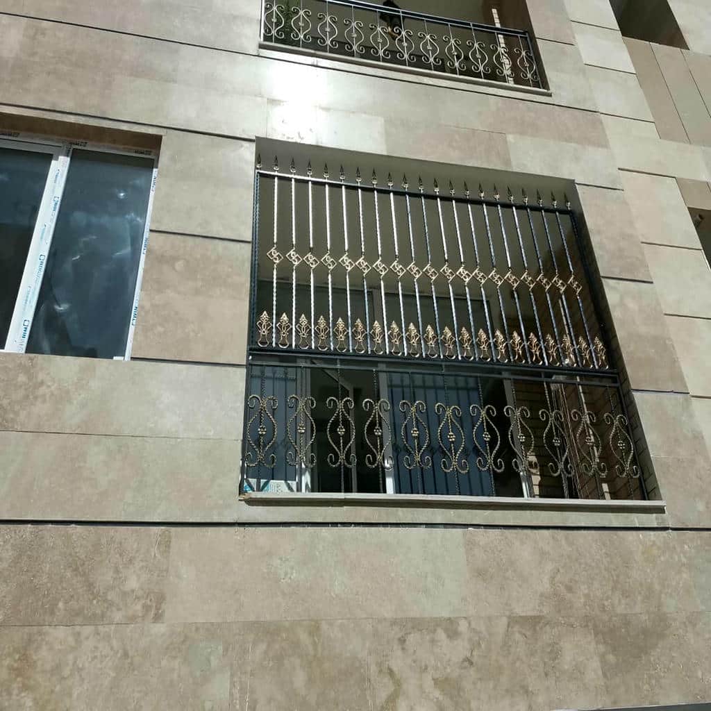 14 مدل نرده پنجره ساده پروفیلی