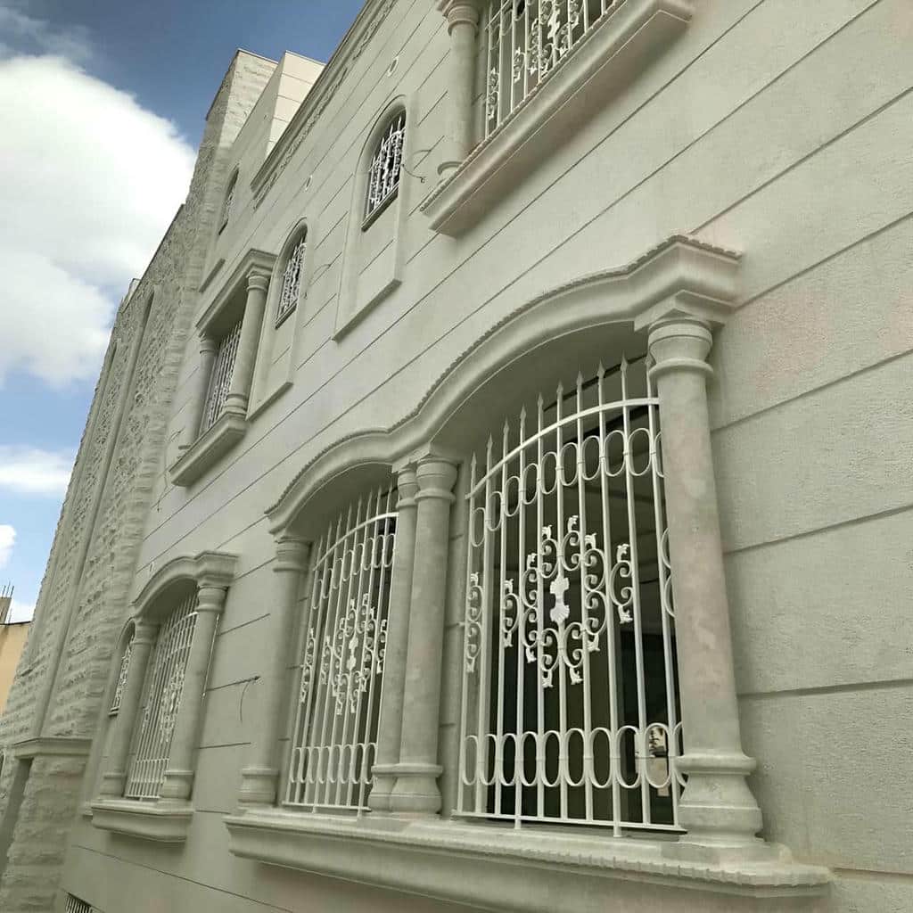 ساخت نرده پنجره ساده پروفیلی مدل هندسی