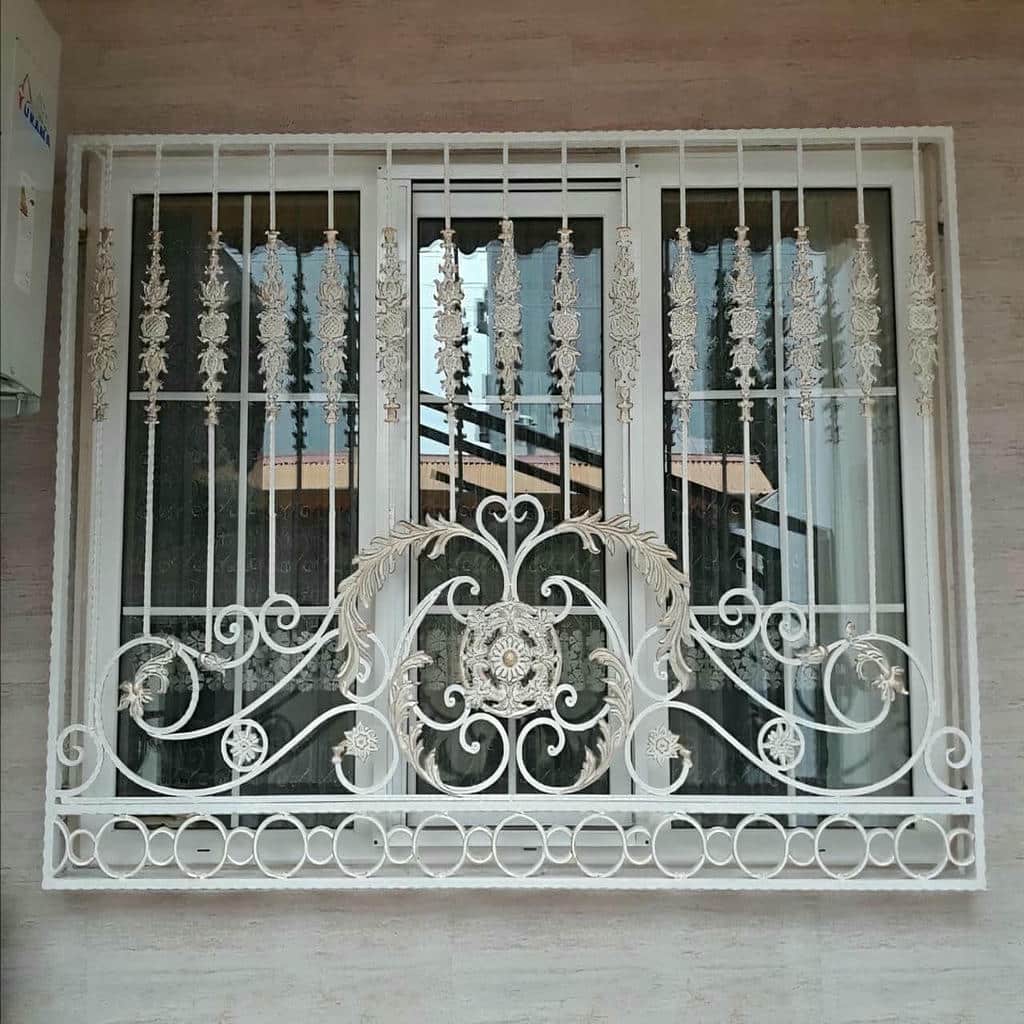 ساخت حفاظ پنجره ساده خطی با پروفیل مقاوم