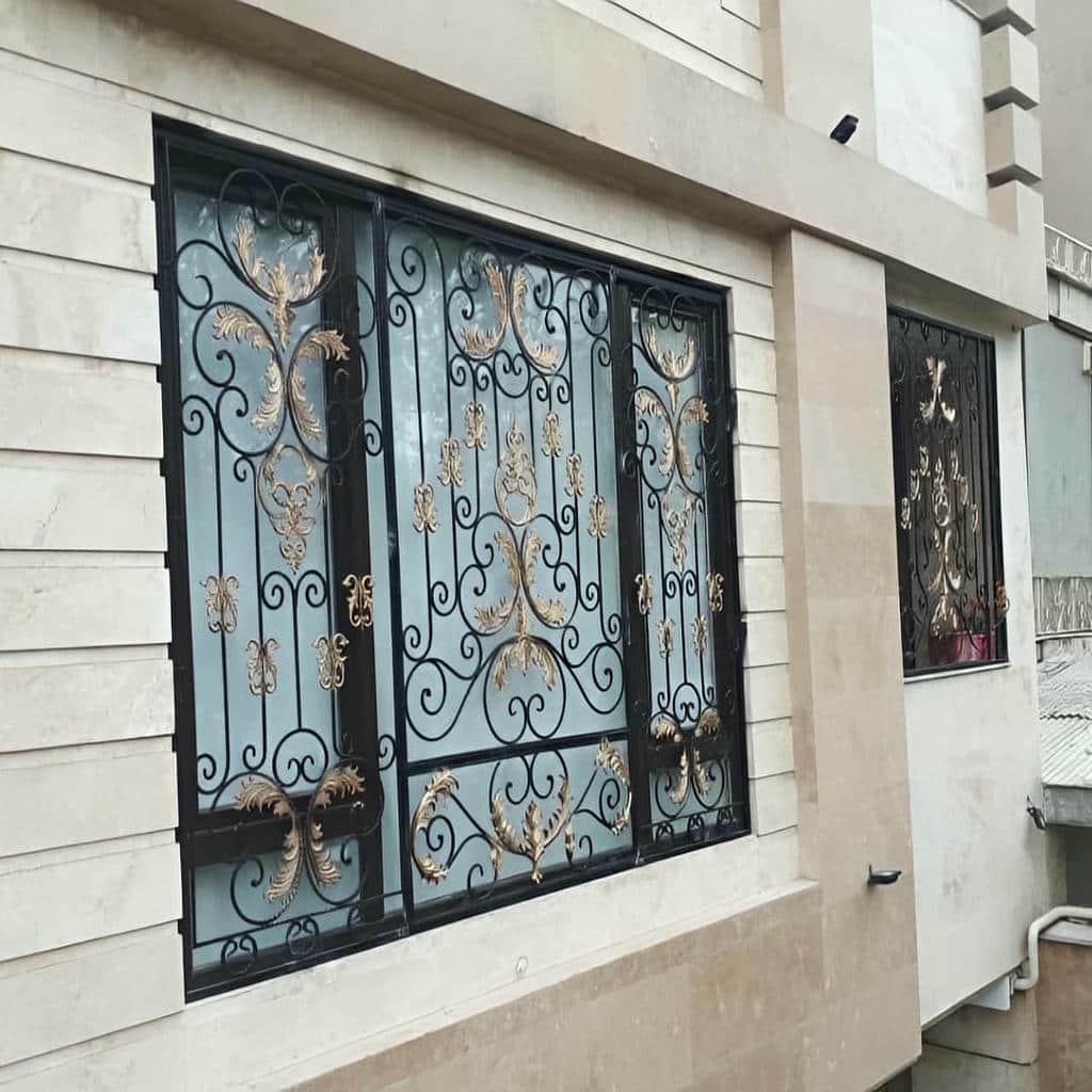 خرید نرده پنجره ساده پروفیلی با مشاوره