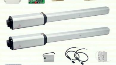 8 مدل درب برقی ویلایی دو لنگه