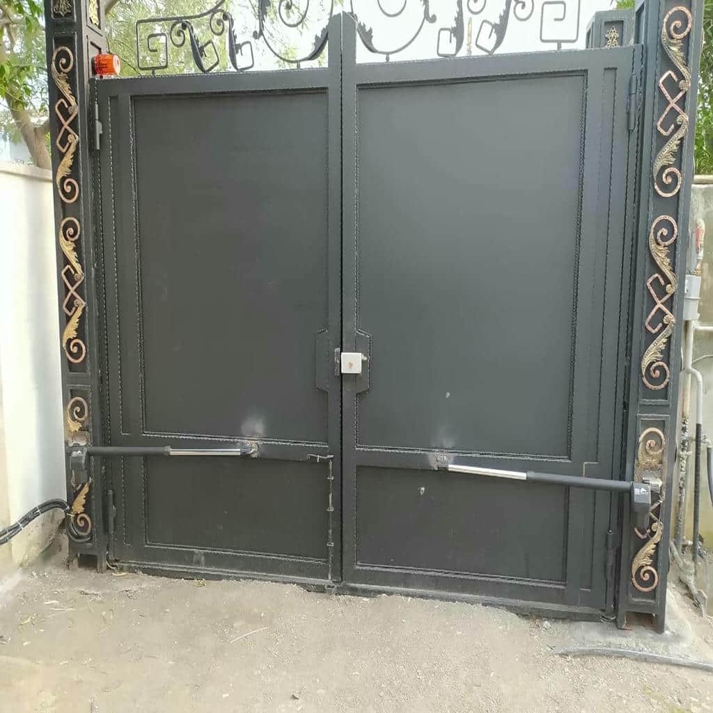 خرید جک درب پارکینگ بی صدا برای ورودی مسکونی