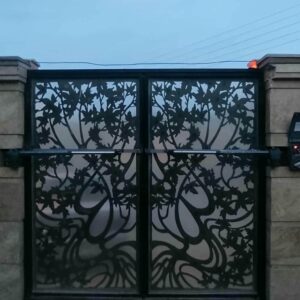 14 طرح درب پارکینگ جک دار بازویی