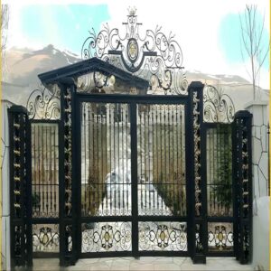 12 مدل درب ویلایی ورق پانچ