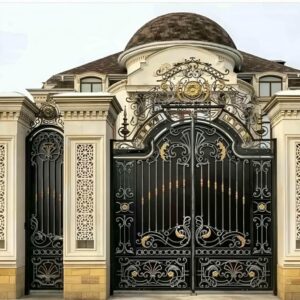 7 طرح درب حیاط طاق دار