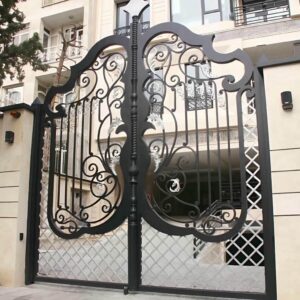 13 مدل درب حیاط کشویی ریل زمینی