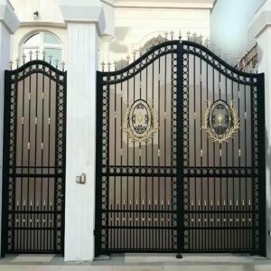 11 نمونه درب ویلایی باغچه دار ورودی