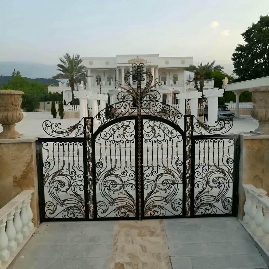 خدمات نصب درب باغی ویلایی فرفورژه