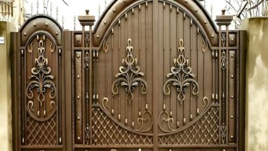 11 مدل درب پارکینگ لوکس ورودی ویلا
