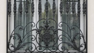 8 طرح حفاظ پنجره طبقه اول امنیت ورودی