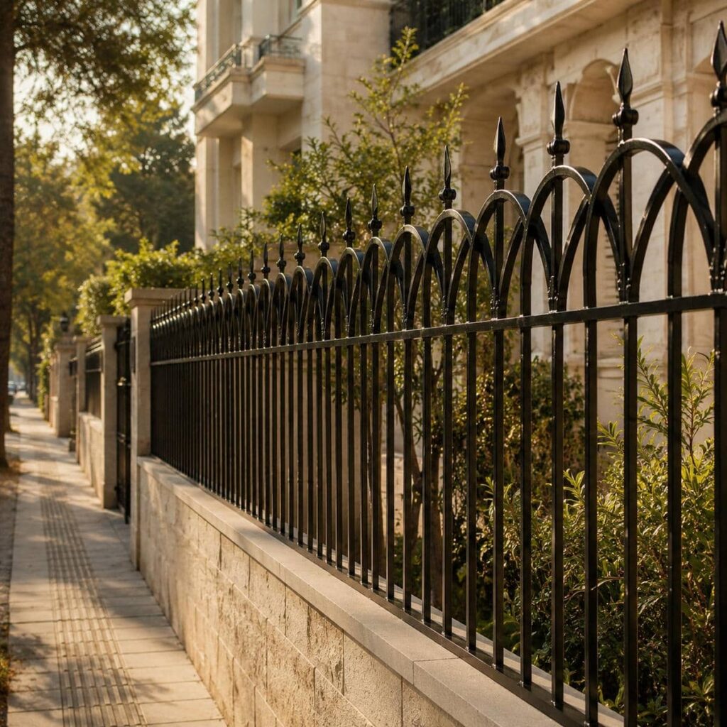 مشاوره انتخاب حفاظ دیوار کوتاه حیاط