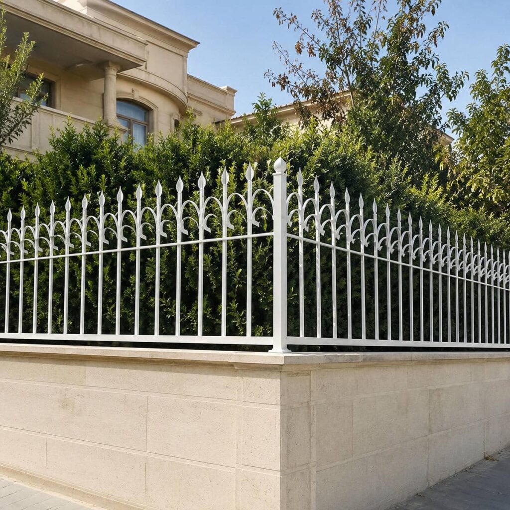 سفارش حفاظ دیوار فلزی ردیفی دوبل