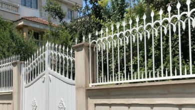 7 طرح حفاظ دیوار کوتاه حیاط