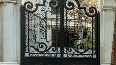 7 مدل درب حیاط شاسی سنگین