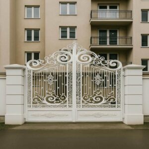 11 مدل درب پارکینگ سنگین شاسی دوبل