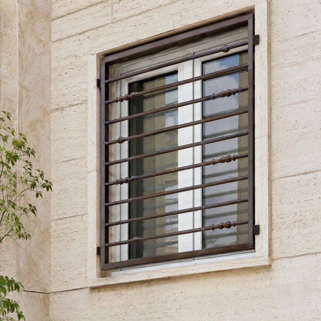 قیمت حفاظ پنجره با طرح ساده و شیک