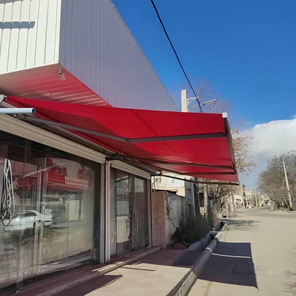 نمونه خارجی سایبان اتوماتیک