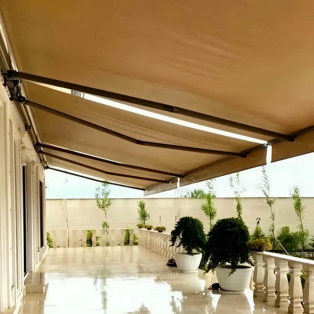 سایه بان اتوماتیک رنگی