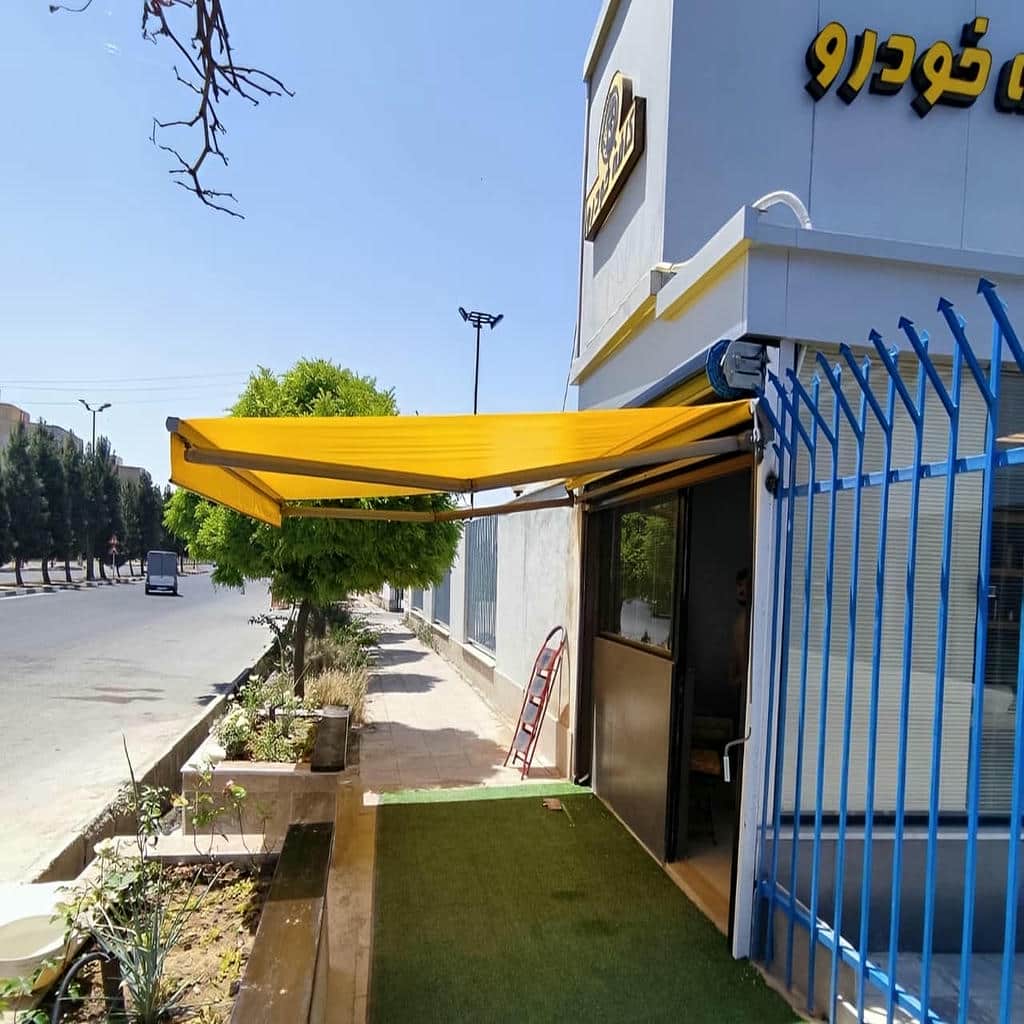 سایبان پارکینگ اتوماتیک مقاوم