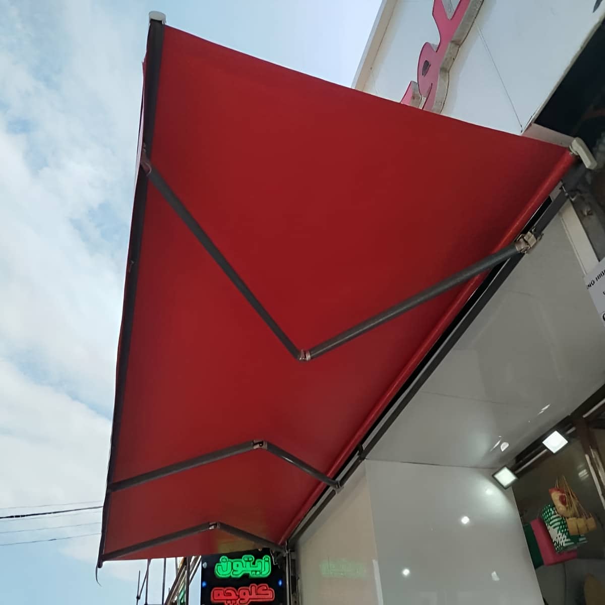 سایبان تراس نمای ساختمان