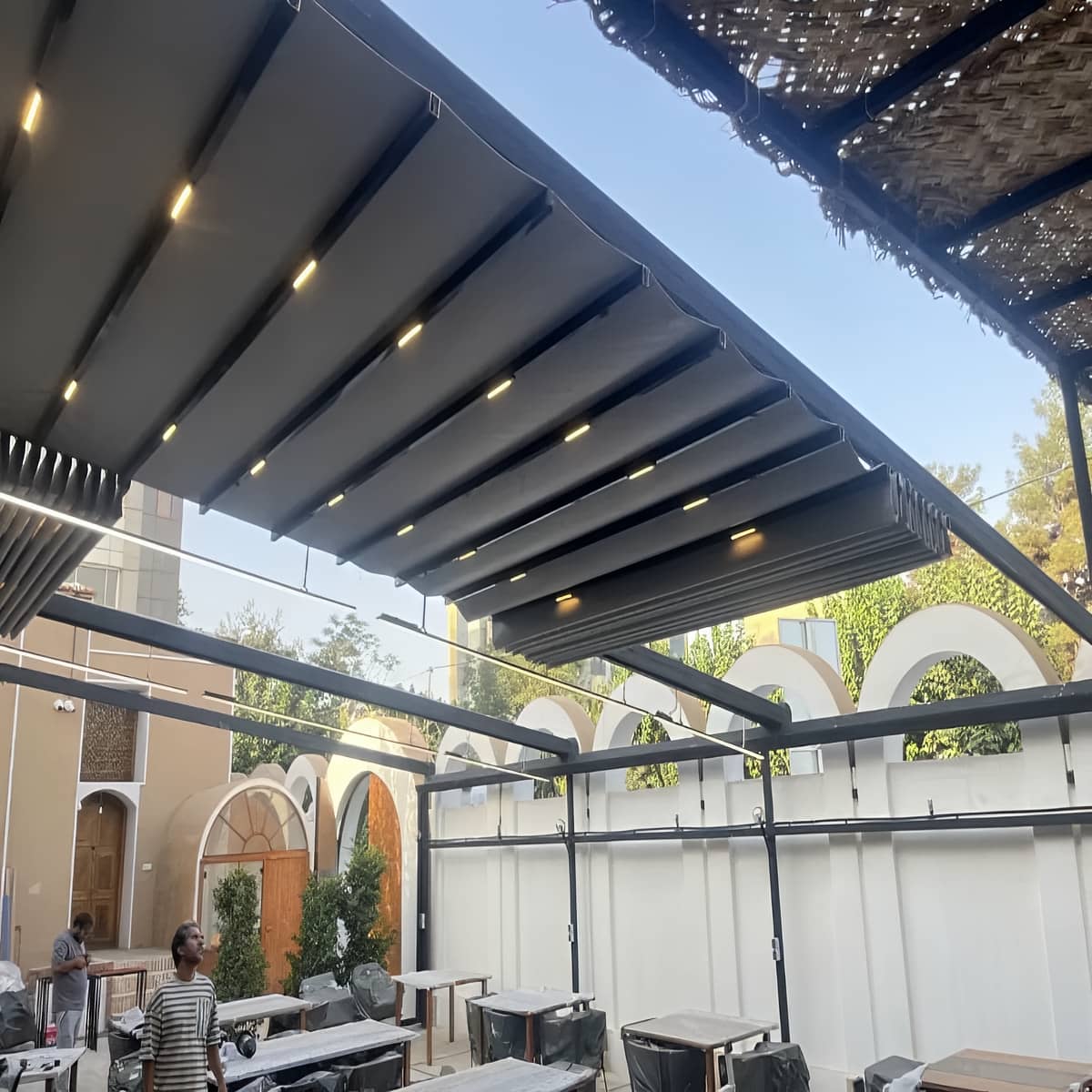 سایبان فول باکس پوشش کامل ورودی