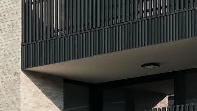 نرده بالکن ویلایی با رنگ سفارشی