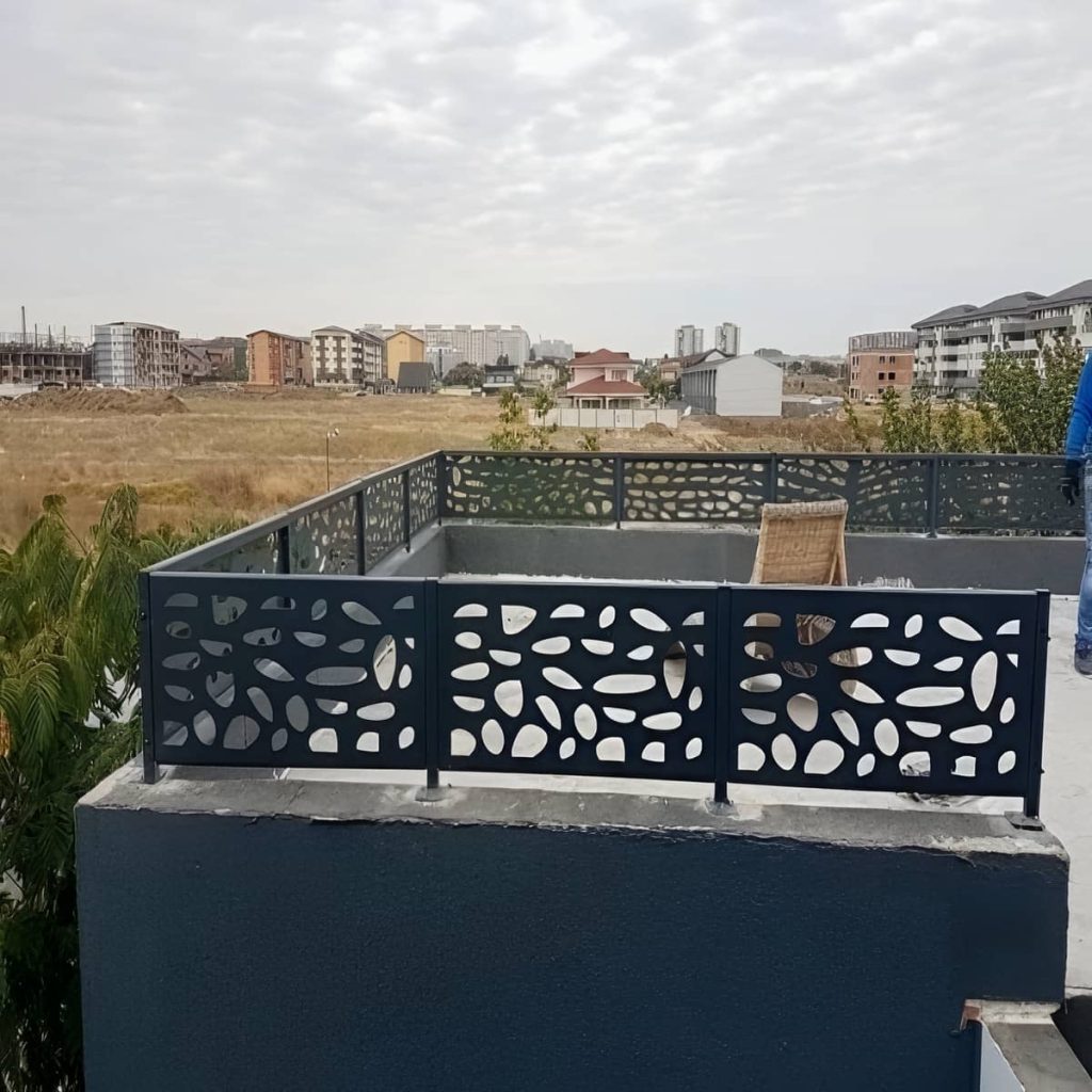 حفاظ پله طراحی شده