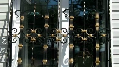 حفاظ پنجره آهنی ساختمان مسکونی