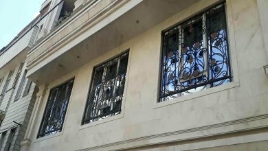 حفاظ پنجره آهنی با دهانه بزرگ