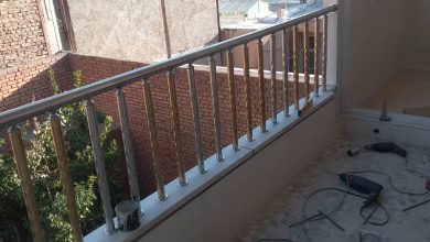 نرده دوبلکس فلزی لوکس