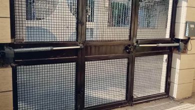 جک دو لنگه بازویی برای درب قدیمی