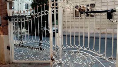 جک الکترومکانیک بازویی برای درب پارکینگ