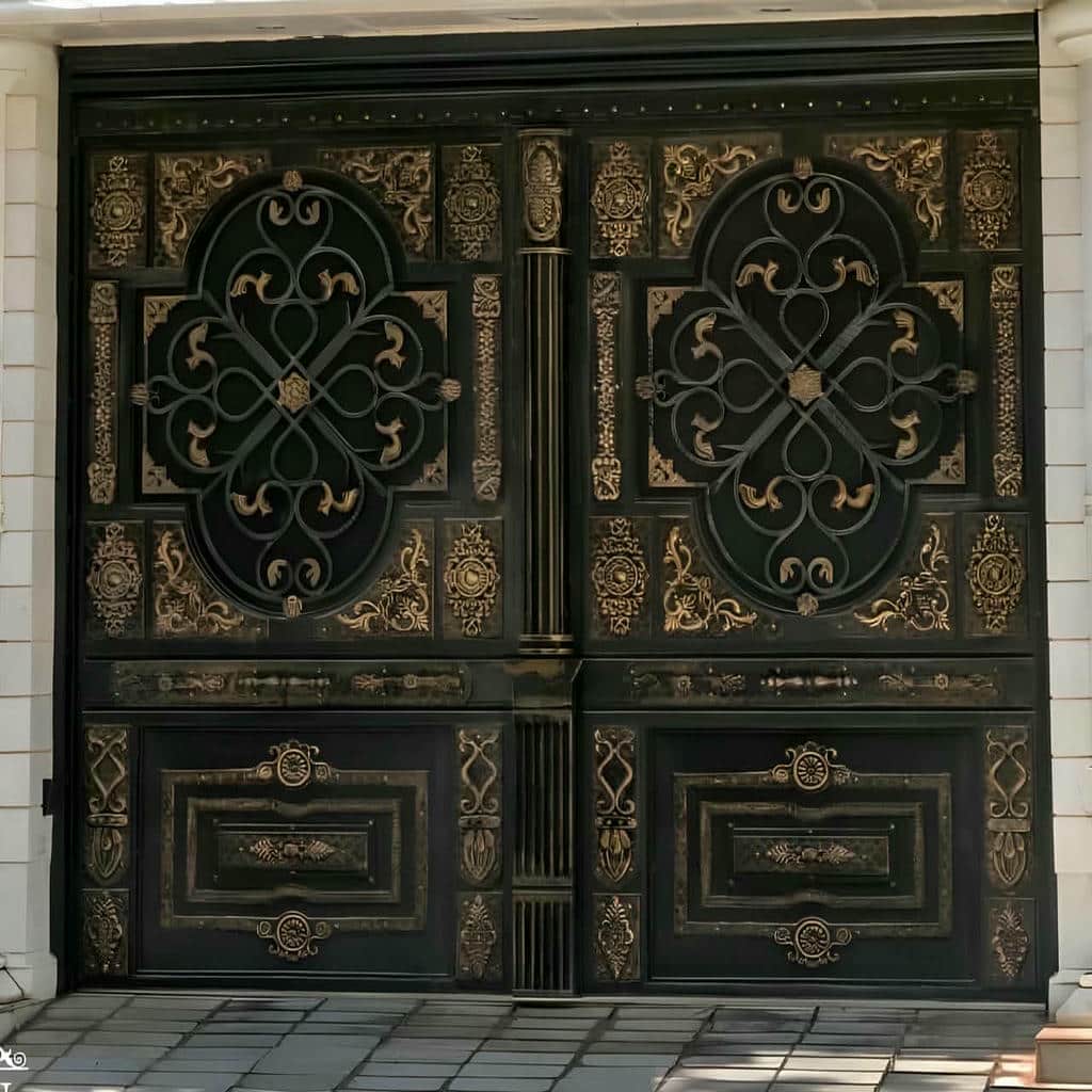 درب خانه فلزی مقاوم