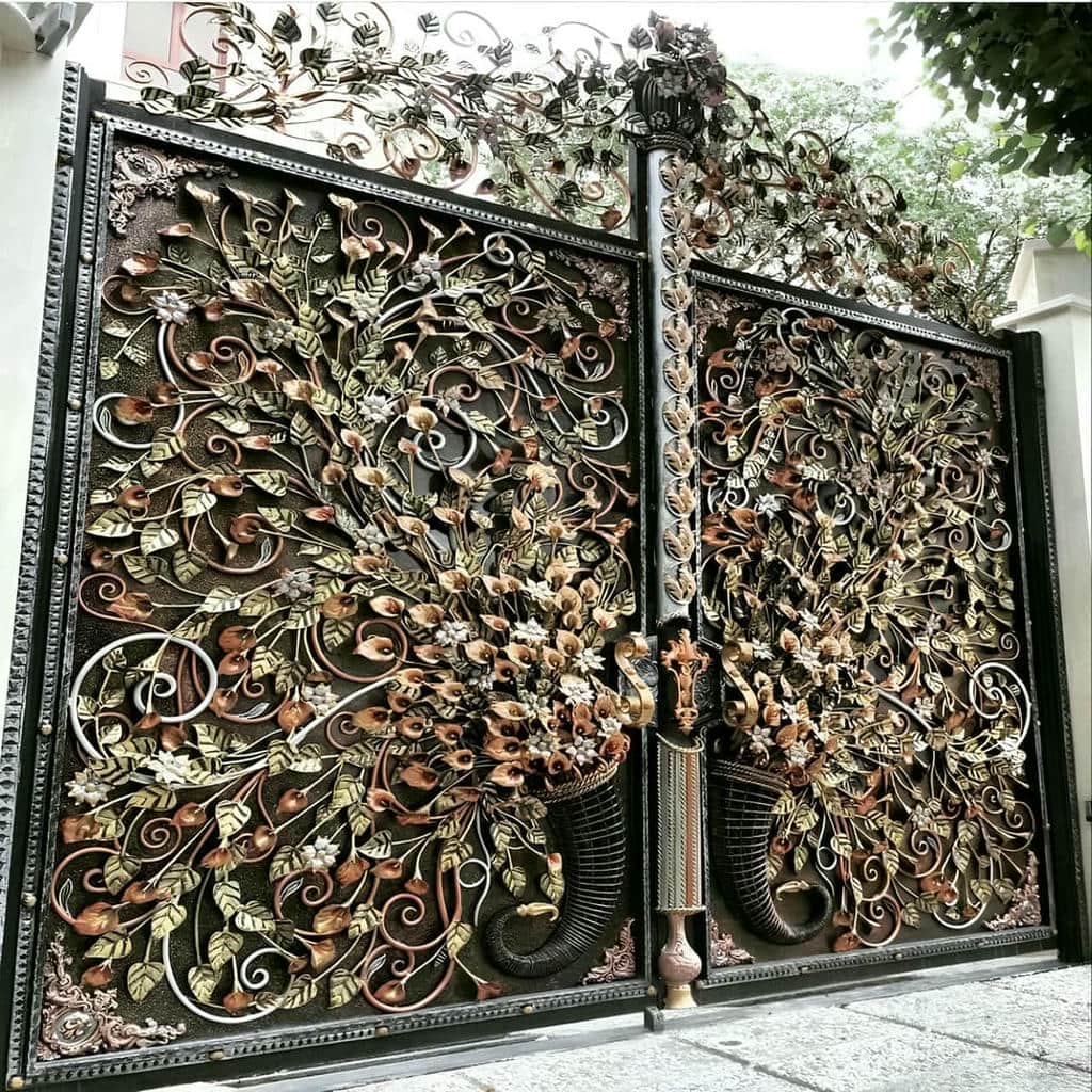 درب ویلا با ابعاد دقیق