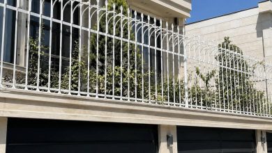 حفاظ سرنیزه ای فلزی مشکی
