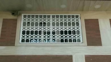 حفاظ پنجره متحرک فلزی